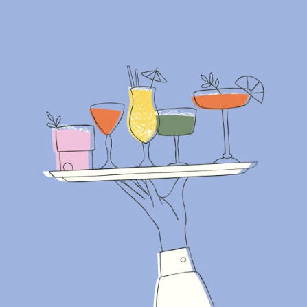 Cocktail hour server